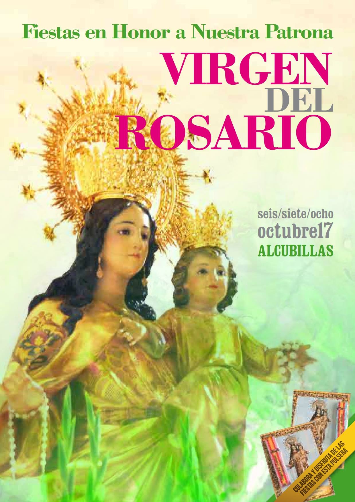 Fiestas patronales en honor a la Virgen del Rosario 2017 Alcubillas